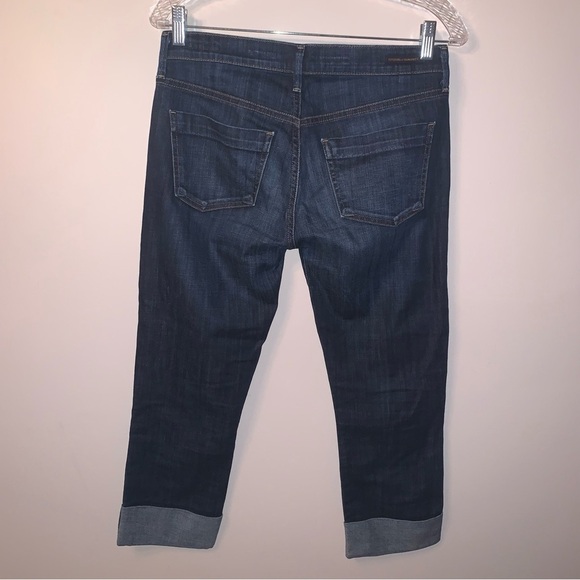 Citizens Of Humanity Dani Cropped Straight Leg Jeans Blue 27 - Picture 2 of 9